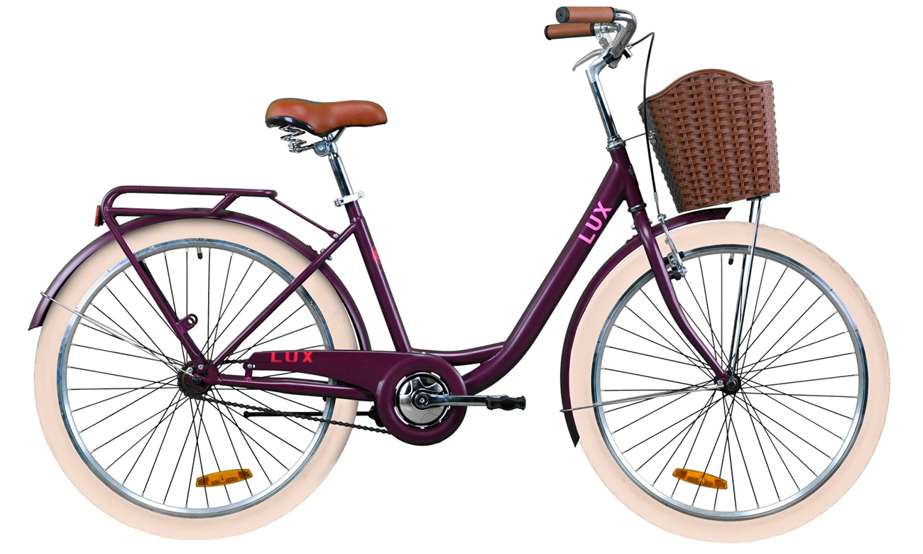 Фотографія Велосипед Dorozhnik LUX 26" (2020) 2020 Фіолетовий 